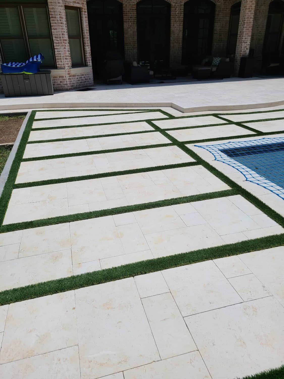 landscaping services completed for Houston, Texas residence